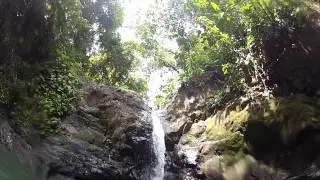 Costa Rican Waterfall Slide!