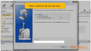 Configuring your website in WS_FTP