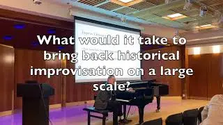 Improv Q & A at The Juilliard School of Music