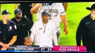 Colorado wins vs. ASU #cubuffs #cufootball #deionsanders #shedeursanders #collegefootball #fyp