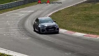 New generation Audi RS 3 Sportback in development at Nordschleife
