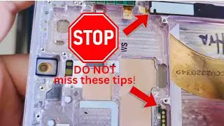 Samsung Galaxy S23 Ultra Screen display replacement tips and tricks