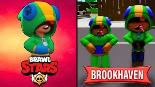 BROOKHAVEN'da BRAWL STARS KARAKTERLERİ😲AYŞEM ECE ARI💥ARIGİLLER🐝ROBLOX BROOKHAVEN🏡RP