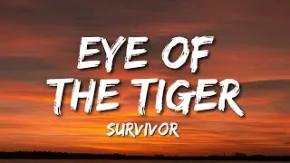 Eye Of The Tiger - Survivor (Letra/Lyrics)