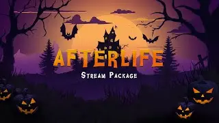 Afterlife - Halloween Twitch Overlays for OBS [2023]