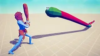 TITANOBOA vs EVERY UNIT - Totally Accurate Battle Simulator TABS