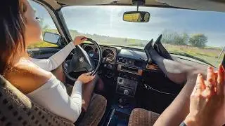 Car stuck - Driving training - Pedal pumping - Photoshoot