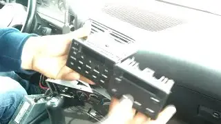 BMW Е34 Touring. Установка полного бк на лоу проводку.