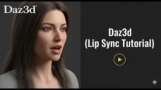 Daz3d (Lip Sync Tutorial)