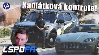 Dneska budeme namátkově zastavovat vozidla | GTA V LSPDFR | Wigleg CZ/SK