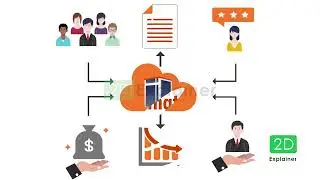 4 Cast plus Explainer Video | 2D explainer