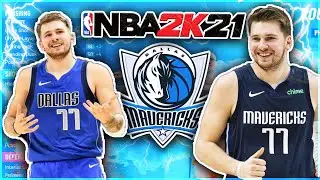 LUKA DONCIC BUILD IN NBA 2K21! | Greatest Offensive Guard Build in NBA 2k21!
