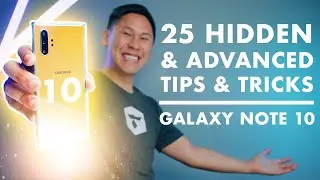 TOP 25 SAMSUNG GALAXY NOTE 10 & NOTE 10+ TIPS - HIDDEN & 