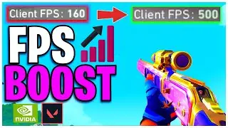 INCREASE FPS On ANY PC & FIX FPS DROPS In VALORANT | Valorant Optimization Guide