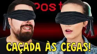 Desafio da CAÇADA às CEGAS no Among Us