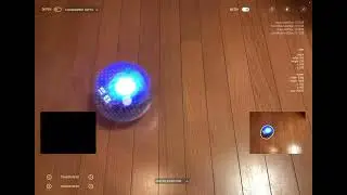 Real-time object tracking of robot ball omicro