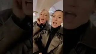 Настя Ивлеева и Ида Галич 