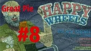 Happy Wheels с Great pie (Эпизод 8) - Веселый Happy wheels