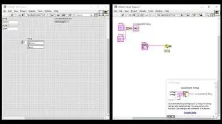 LabVIEW | String Palette 02 - Concatenate Strings