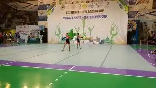 Черлидинг Алматы Данс фристайл дуэт