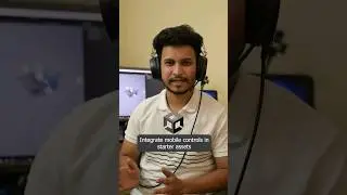 Import Mobile Controls in Starter Assets Unity Tutorial 
