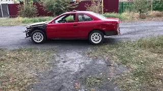 Toyota Levin 4wd - старт полного привода.