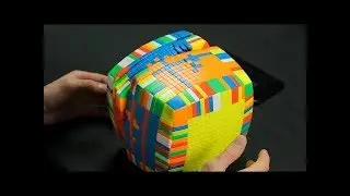 Solving the Biggest Rubik's Cube in the World | 17x17x17 Cube