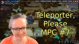 Where are you, teleporter? | MPC 7 | Hard Mode Oxygen Not Included Spaced Out DLC Challenge