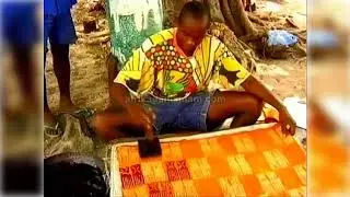 Afrika'da Nijerya'dan Geleneksel Boyama Teknikleri (Adire)