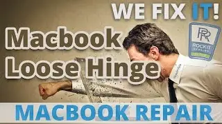 Repair Loose Hinge On Macbook Air A1369 A1370 A1465 A1466