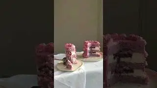 Лавандовый торт в стиле Ламбет