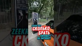 ZEEKR 001: Берём сколько нужно! #shorts #zeekr001