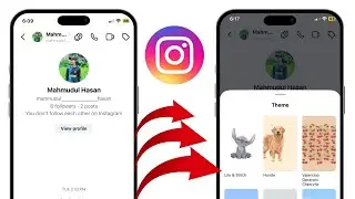 Как изменить тему чата в Instagram || Изменение темы чата в Instagram 2025