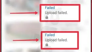 YouTube Upload failed Problem Solve
