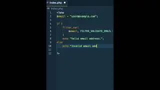 How to use filter_var() in PHP with 🚀🔍 