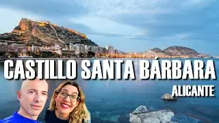 Increíbles Vistas Aéreas en Alicante - Castillo Santa Bárbara / 4K