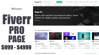 Fiverr PRO Page - fiverr clone