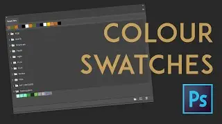 Photoshop Tutorial: How to easily organise and build your colour swathes in Photoshop