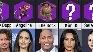 Celebrities Behind the Animation voices