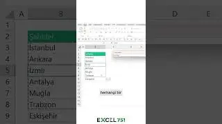 Sürekleyip Bıraktığınızda Size Özel Liste Gelsin! (Excel Özel Listeler) | EXCEL 751 #excel751