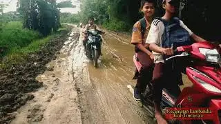 Kondisi Jalan Di Musim Hujan