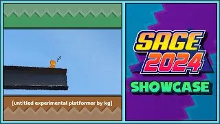 SAGE 2024 Showcase | [untitled experimental platformer by kg]