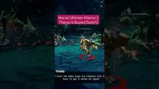 Definitely busted, imagine 4 online 🫣 #gaming #nintendo #marvelultimatealliance3 #thanos #marvel