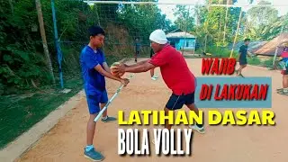 LATIHAN DASAR DAN FISIK DALAM BERMAIN BOLA VOLLY // WAJIB DILAKUKAN