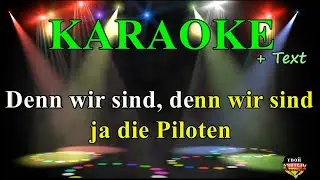 потому что мы пилоты  НА НЕМЕЦКОМ🎤🎤🎤 караоке