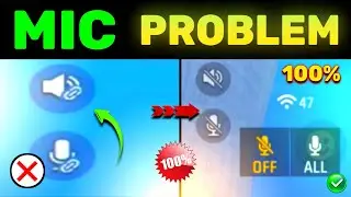 Free Fire Mic Problem | Failed to Connect Voice Server | Mic not opening