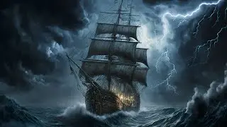 Riding the wind and waves to epic music