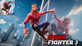 Spider Fighter VS Black Cat || Spider Fighter 3: Hero Game || Android Gameplay