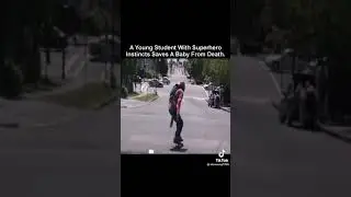 A YOUNG Student With SUPERHERO