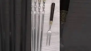 Шампура подарочные ручное литьё "Царская охота""